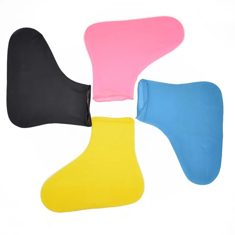 4 цвета унисекс дождевик для обуви Водонепроницаемый эластичный латекс Загрузки