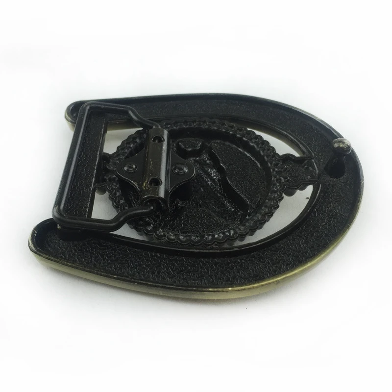 Винтажный Бронзовый 3D Подкова ремень пряжка голова лошади металлический пряжки