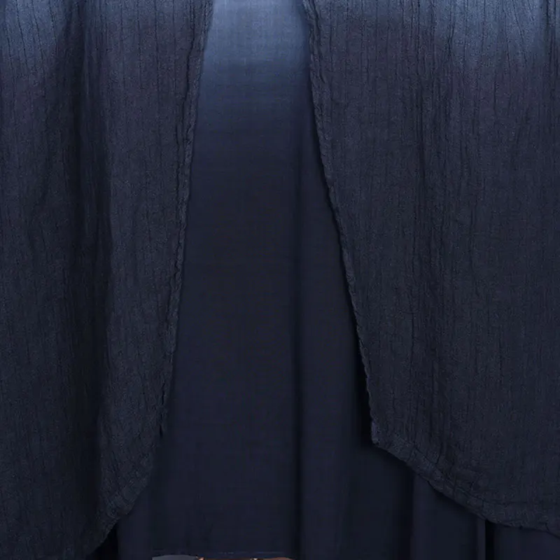 

XITAO Print Pattern Dress Fashion New Women Split Goddess Fan Casual Style 2021 Summer Goddess Fan Minority Dress CLL1038