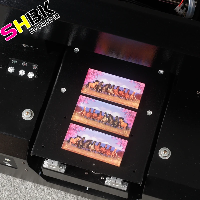 SHBK. УФ планшетный принтер A4 фотопринтеры для свадебной семьи DIY струйная печатная