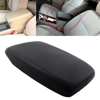 car center console armrest box cover leather armrest seat protective pad mat for toyota highlander 2008 2009 2010 2011 2012 2013