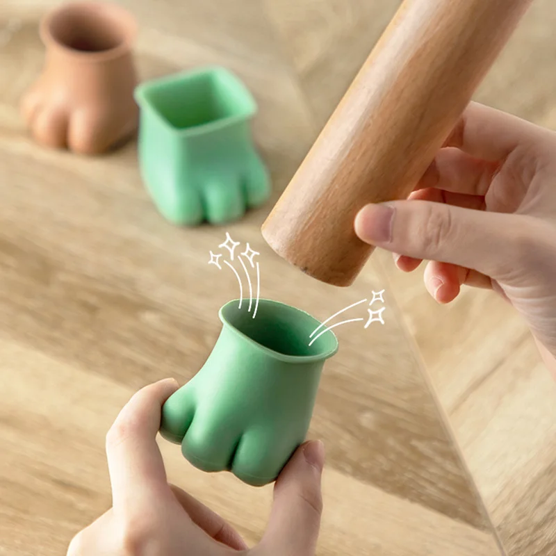 

4 шт., Нескользящие силиконовые накладки на ножки стула