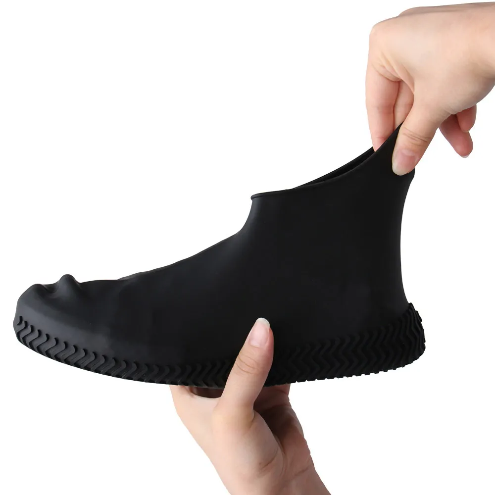 Силиконовые накидки на кроссовки Многоразовые водонепроницаемые стельки для