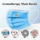 Дерево жизни 12 мм диффузор эфирного масла зажим для лица ароматерапия медальон кулон из нержавеющей стали Броши магнитная пряжка запонки