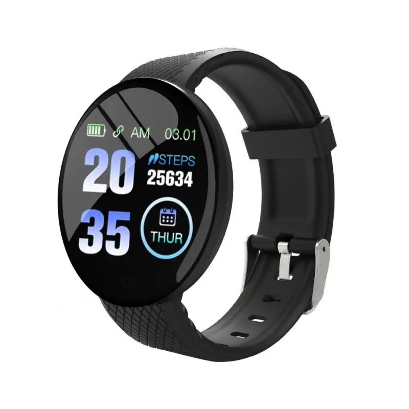 

D18 Smart Watch Men Blood Pressure Bluetooth Smartwatch Women Waterproof Sport Heart Rate Fitness Tracker Smart Clock Watches