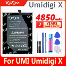 KiKiss Replacement 4850mAh Battery for UMI Umidigi X Big Power Bateria