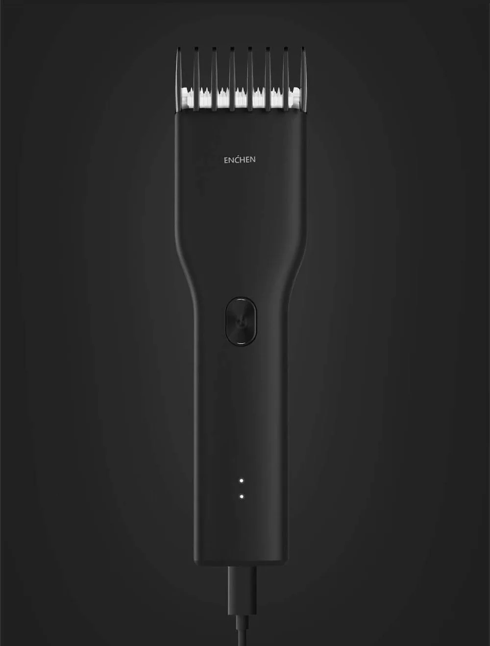 ENCHEN электрический триммер для стрижки волос для мужчин, usb-зарядка, триммер для бороды, антиприклеенные волосы, двухскоростной Керамический Резак, лезвие машинки для стрижки волос
