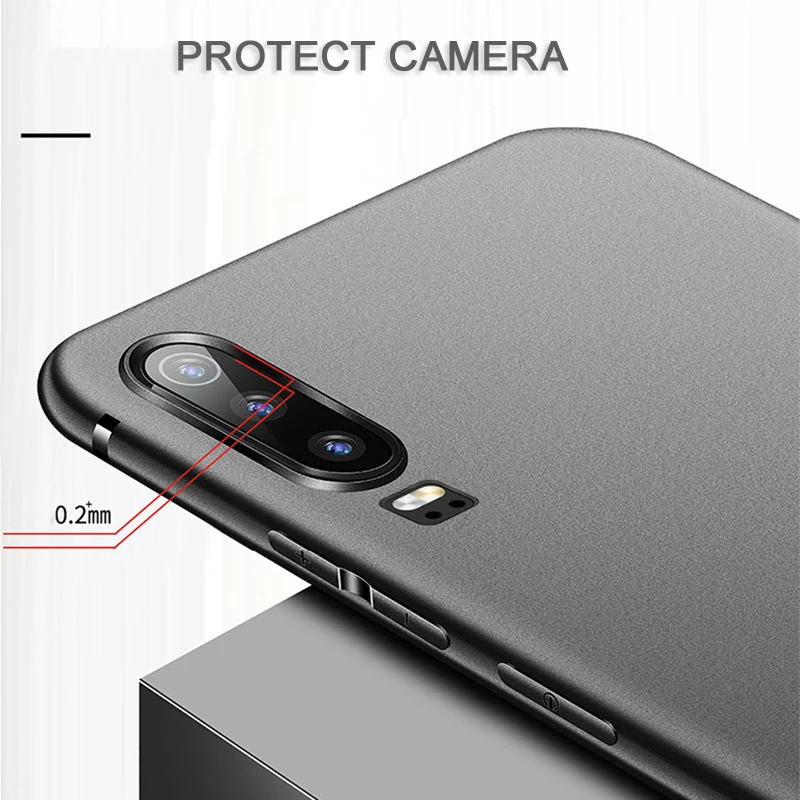 CAPSSICUM Ультратонкий Мягкий матовый чехол для huawei P30 P30 PRO Lite чехол s TPU Гибкая тонкая гелевая задняя крышка