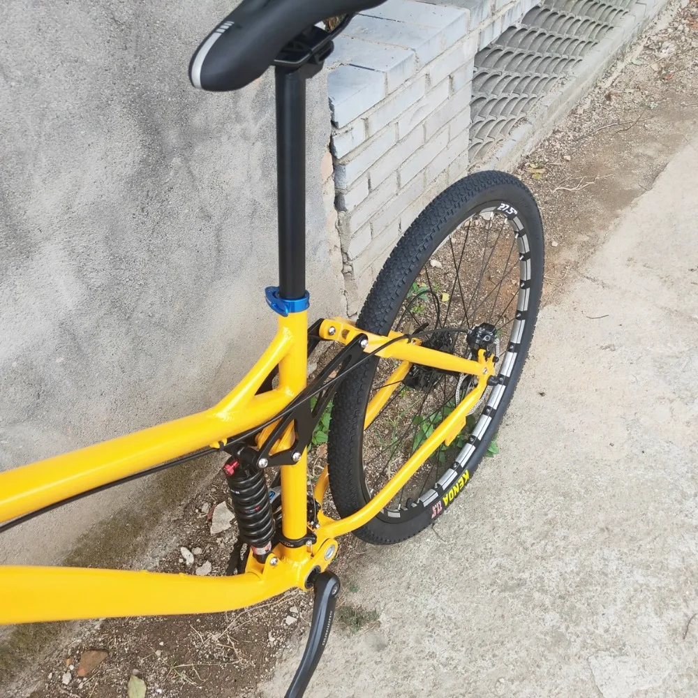 27 скоростей M370 гидравлические тормоза полная подвеска рама bicicleta горный велосипед 27,5