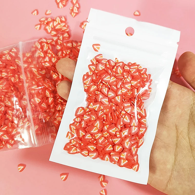 

10g Fruit Slices Filler Polymer Clay For Nail Art Slime Addition Diy Crafts Charm Accessories Supplies Decoration Girls Toy