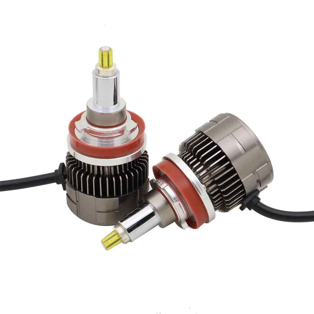 Car Headlights Bulbs H11 LED H7 LED 20000LM H8 H1 6sides 120W 3D high power 360 degree Auto Lamp 12V CSP Chips Canbus