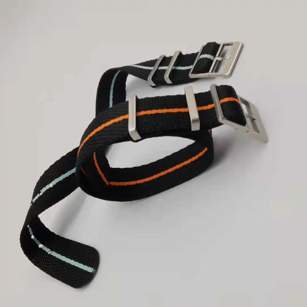 20mm 22mm Nato Strap Nylon Strap Loop Watch Strap Bracelet Band Fit For Samsung HuaWei XiaoMi Smart Watch