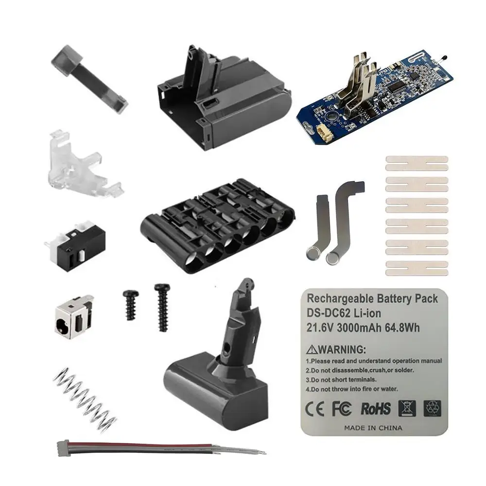 Пластиковый Чехол для литий ионной батареи DC62 защитная печатная плата коробка