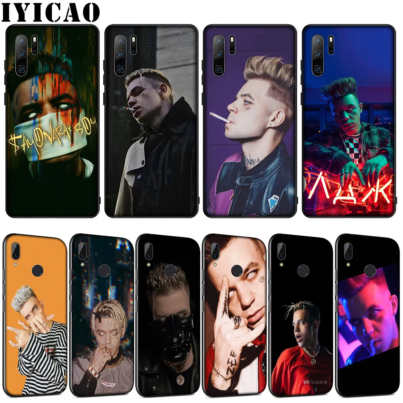 Мягкий силиконовый чехол Allj Sayonara Boy для Huawei P30 P20 Pro P10 P9 Lite Mini 2017 2016 P Smart Z Plus
