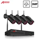 Система видеонаблюдения ANRAN с защитой от непогоды, 3 Мп, HDD NVR