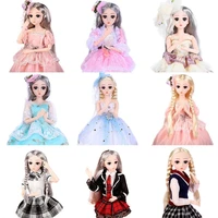 bjd dolls 14 sd doll 18 inch 18 ball jointed doll diy toys with accessory clothes shoes makeup birthday gift for girls