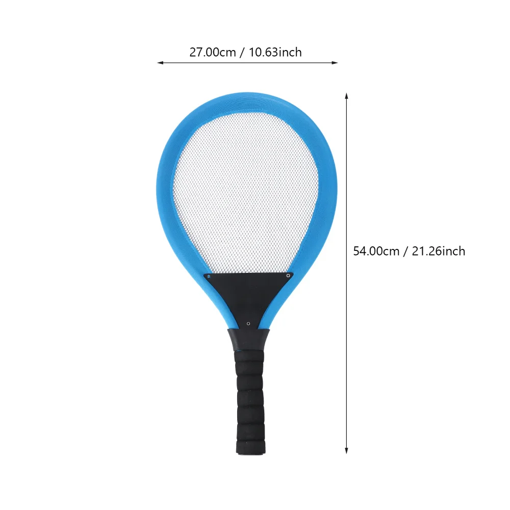 

2pcs Badminton Tennis Rackets Children Kids Outdoor Sports Parent-Child Sports Educational Sports Game Toys(Orange)