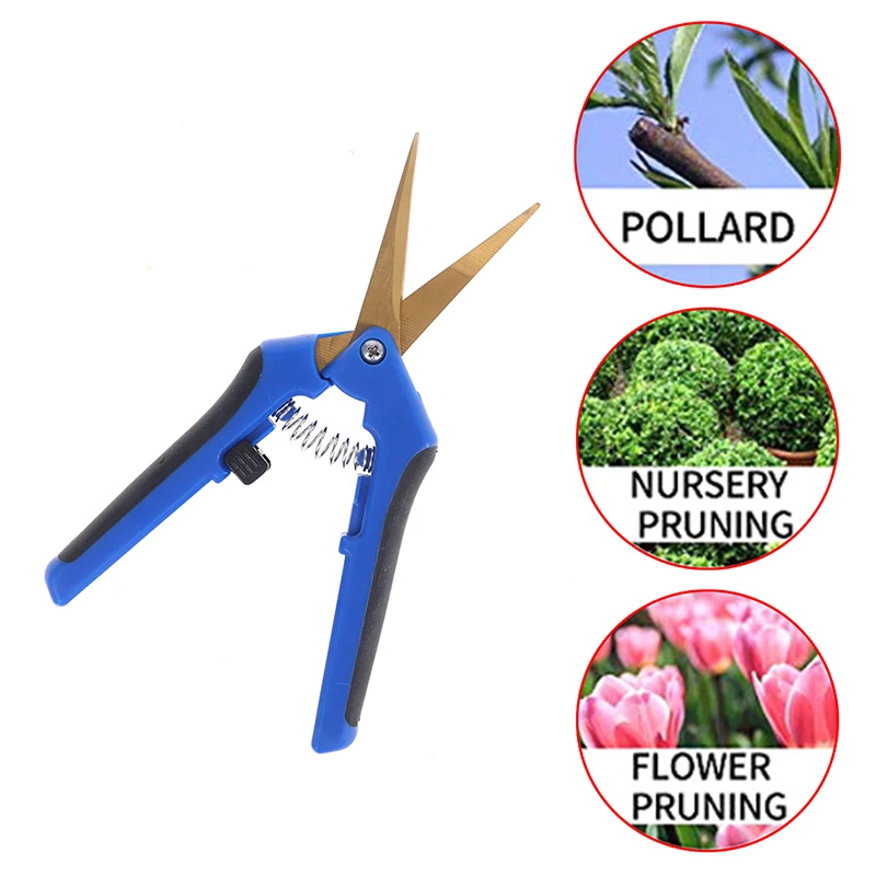 

Multifunctional Garden Pruning Shears Fruit Picking Scissors Trim Weed Household