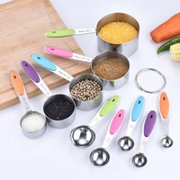 measuring cups measuring spoon scoop kitchen measuring tool kitchen appliances dorpshipping 5pcsset 2021 new