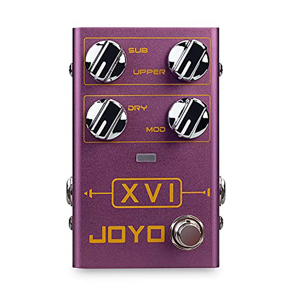 Октавная педаль JOYO XVI эффект модуляции настоящий Bypass|Детали и аксессуары для