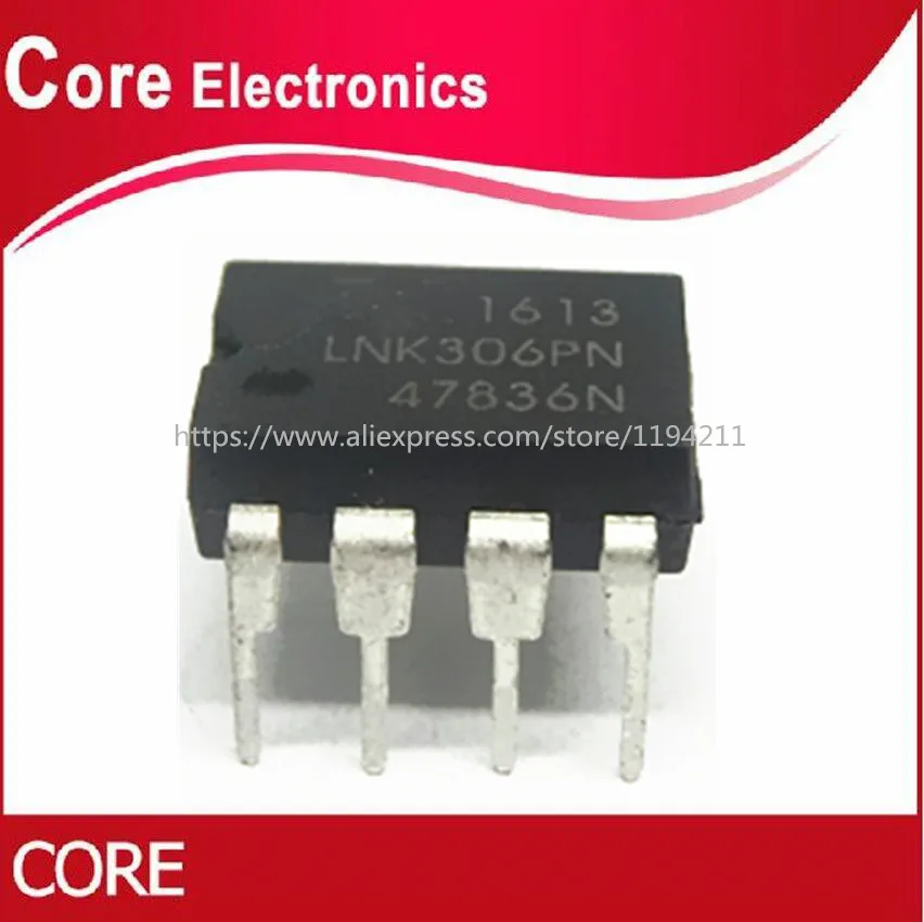 100 шт. LNK306PN DIP7 LNK306P DIP LNK306 IC|ic dip| |