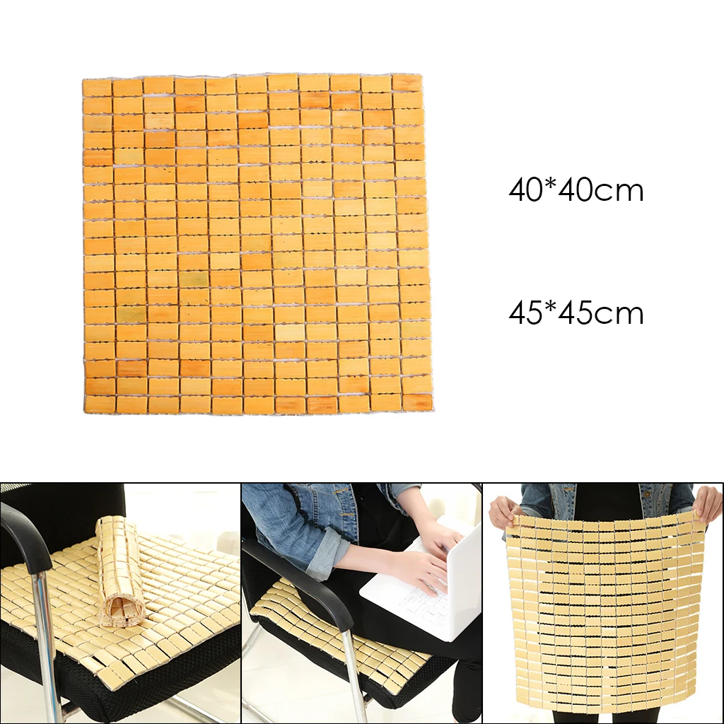 

Summer Mahjong Seat Mat Cool Mat for Car Chair Bamboo Mat Sofa Seatmat