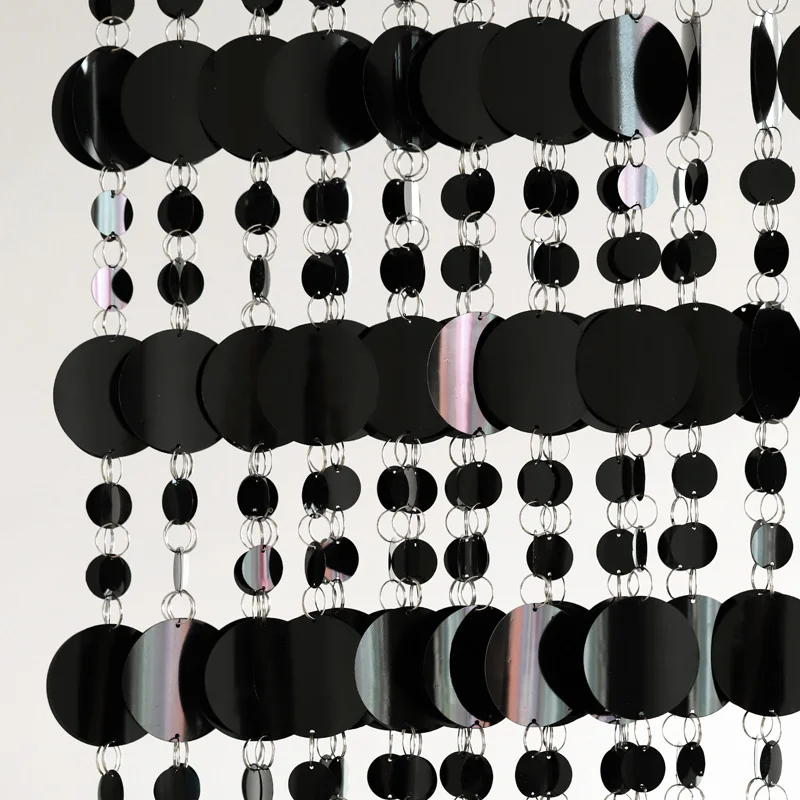 Украшение для дома модная Роскошная блестящая занавеска с блестками двери