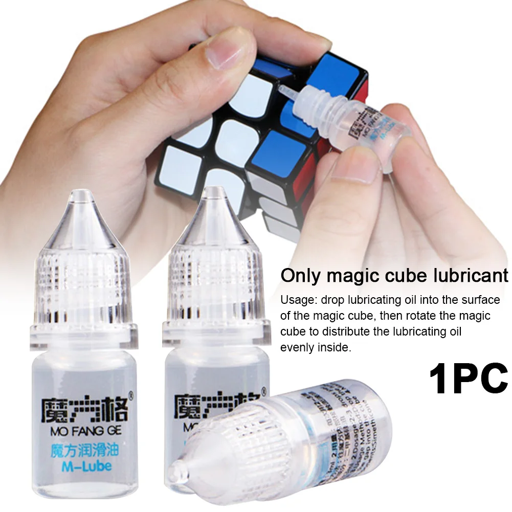 

3ml DIY Smooth Portable Toy Improve Speed Transparent Prevent Rust Silicone Oil Maintain Competition Magic Cube Lubricant Lube