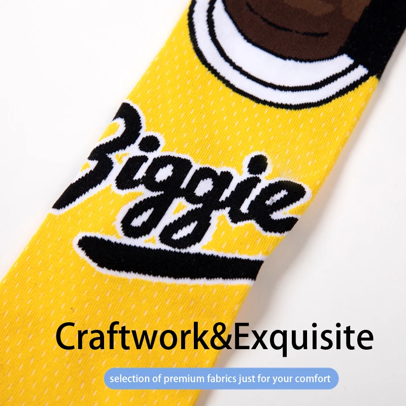 Мужские Модные Спортивные Носки с рисунком из мультфильма Новые забавные