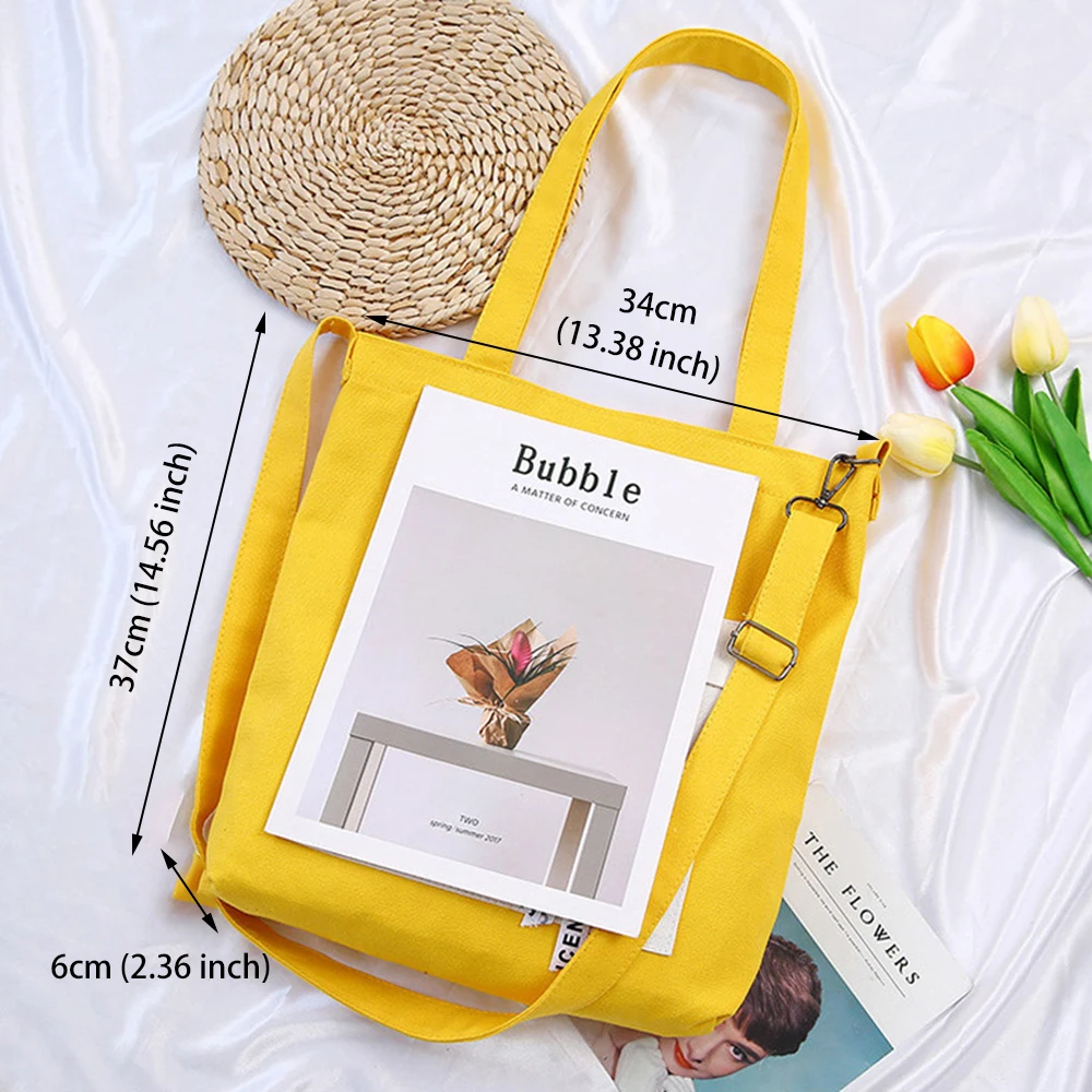 Корейская версия холщовой сумки на плечо для девушек студентов в литературном