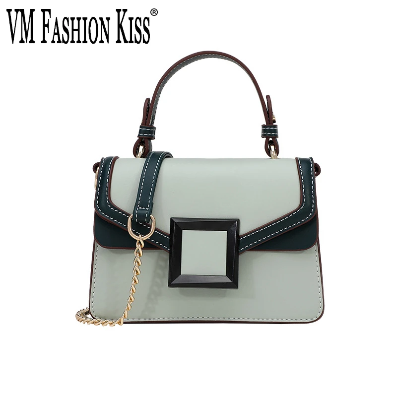 Женская сумка мессенджер VM FASHION KISS 2020 весенне Летняя женская на цепочке из