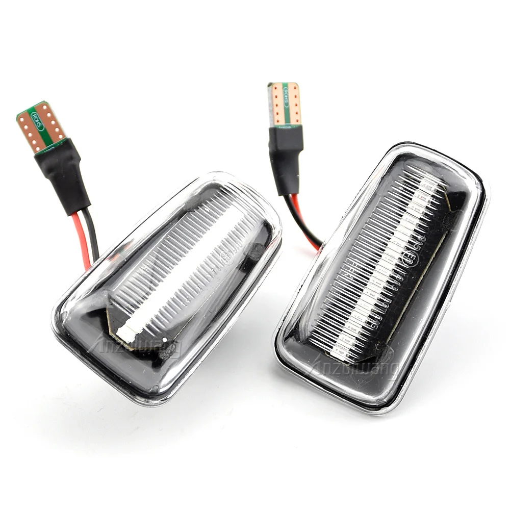 

2x Flowing Turn Signal Led Dynamic Side Marker Side Repeater Light for Peugeot 106 306 406 806 EXPERT 1 2 for Fiat Scudo Ulysse