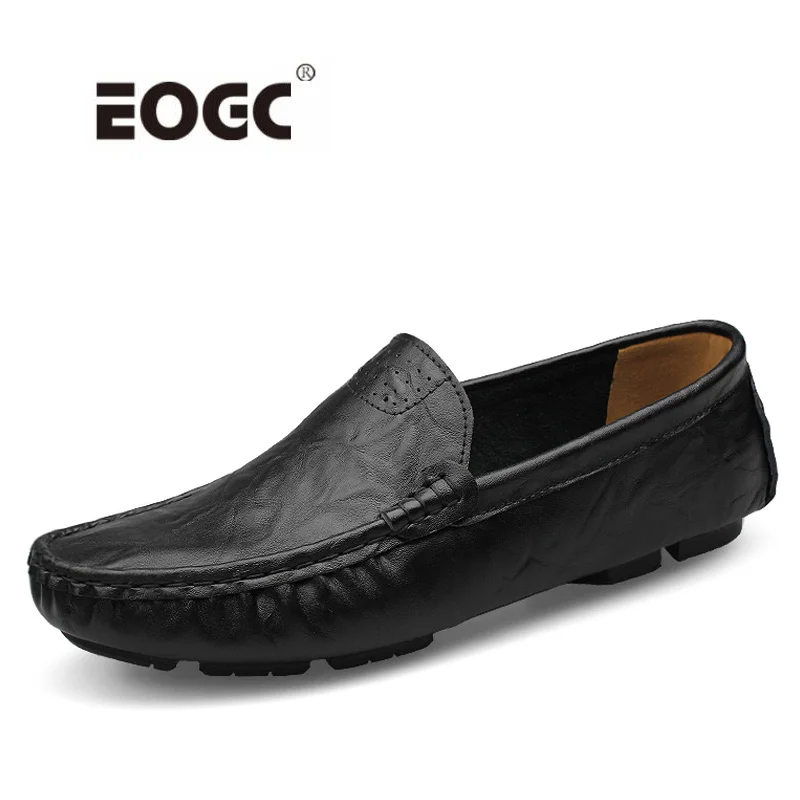 Мужские туфли ручной работы из натуральной кожи размера плюс дышащие мягкие