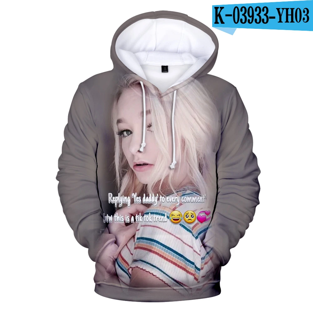 

2021 популярная забавная креативная 3d-толстовка Zoe Laverne, мужские пуловеры с капюшоном, свитшоты для мальчиков и девочек, мужская толстовка с дл...