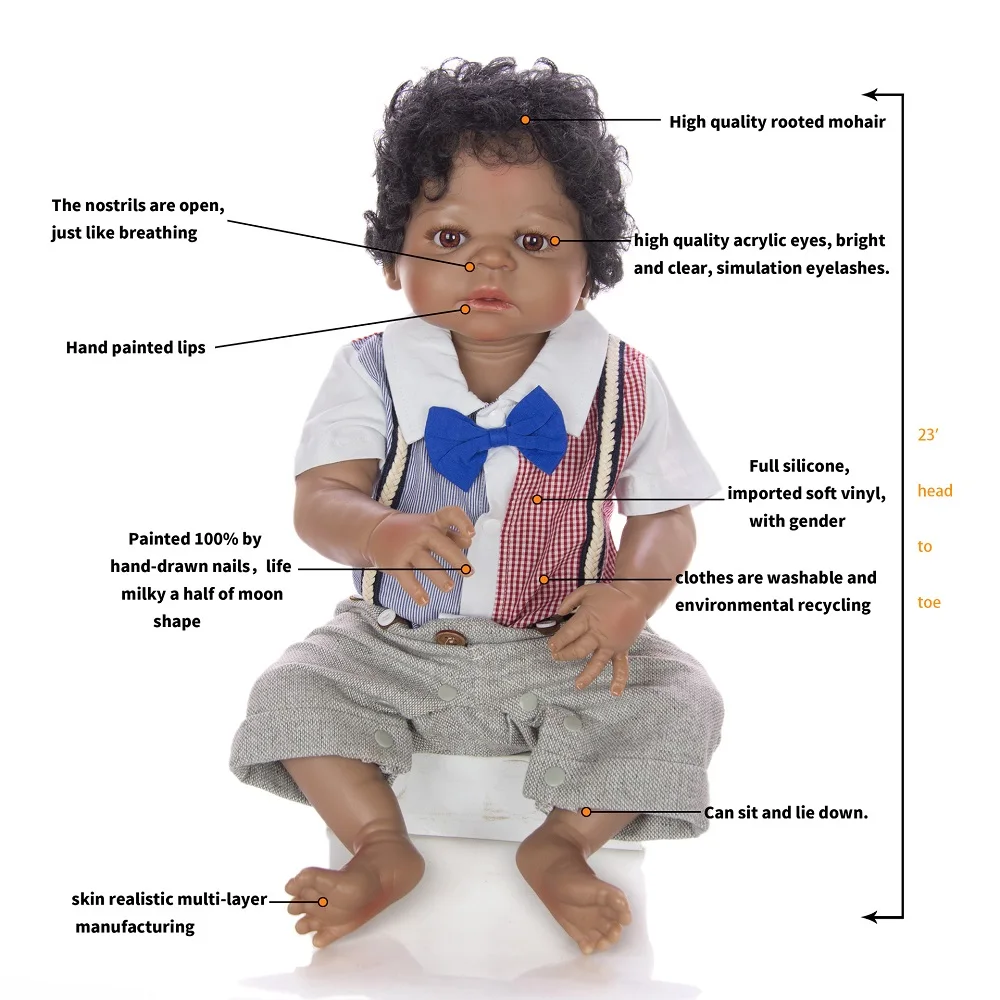 Полностью силиконовый боди Bebe Reborn Twins реалистичный вид Baby Dolls для мальчиков и