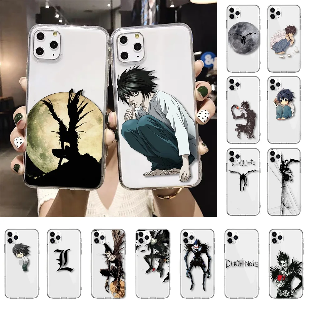 

Anime Manga Death Note Ryuk Phone Case For iPhone 13 Pro Max 12 X XS XR XS Max 11 Pro Max 8 7 Plus SE2