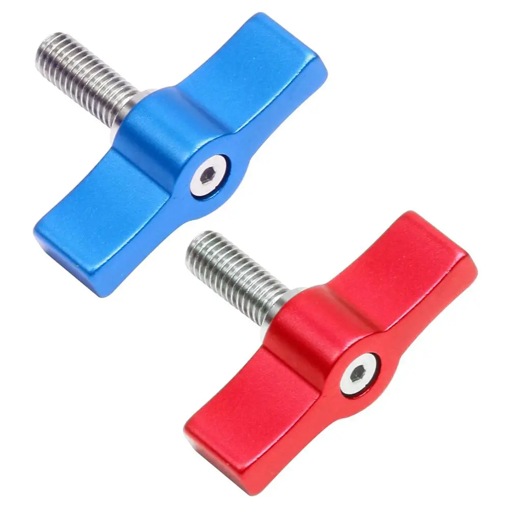 4/5/6 мм Вручную затяните винт Алюминий двухсторонняя ручка Регулируемые винты DSLR