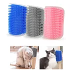 Товары для домашних животных, щетка для кошек, угловая щетка для массажа кошек, щетка для самостоятельного массажа, расческа для лица с кошачьей кошечкой, расческа для выпадения волос