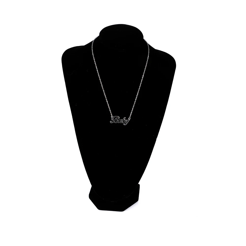 Ожерелье-чокер с подвеской в виде букв для девочек | Украшения и аксессуары