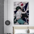 Todoroki And Midoriya Yaoi плакат декоративной живописи холст стены искусство гостиной постеры спальня живопись