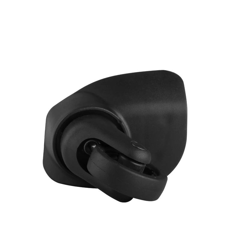 Black Travel Luggage Accessories Casters Replacement Cosmetic Case Trolley Casters Replacement Repair Boutique Casters One Pair