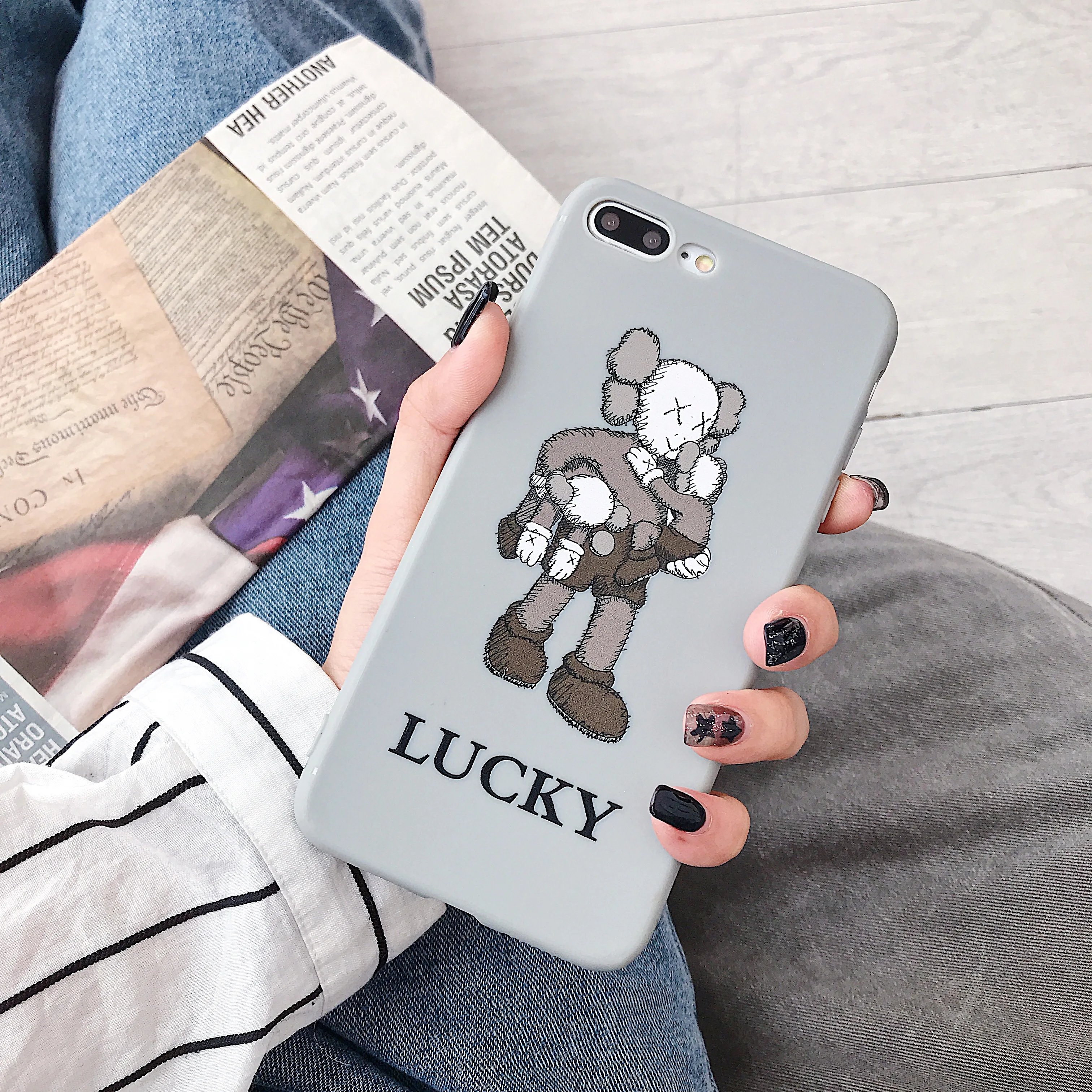 Чехол для iPhone 6 6s 7 8 Plus X XR XS MAX милый мультяшный летний мягкий чехол из ТПУ с