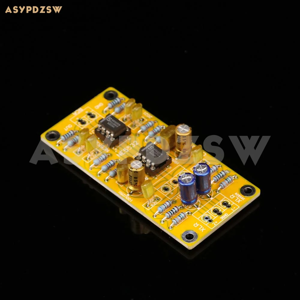 Готовая плата LG139 Mono NE5532 сбалансированная к односторонней сверхнизкой искажения