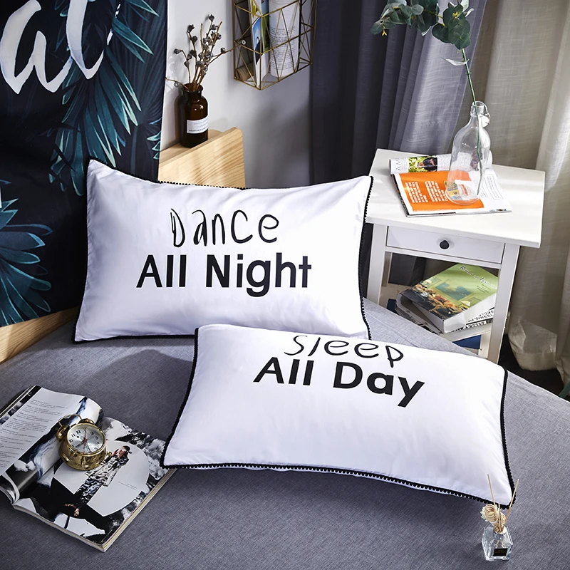 Английская алфавитная парная подушка прямоугольная Подушка Чехлы на талию