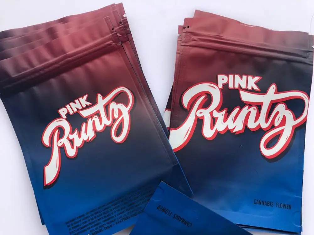 3 5 г 7 0 розовый белый Runtz розыгрыши Up Certz The Gruntz Burtz Zourz упаковочный пакет для 420 сухих