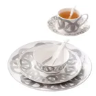 2021 VIP, Прямая поставка, элегантная Золотая кофейная чашка H Mark высшего класса из костяного фарфора, Европейский набор чайных чашек и блюдце для послеобеденного чая, кофе