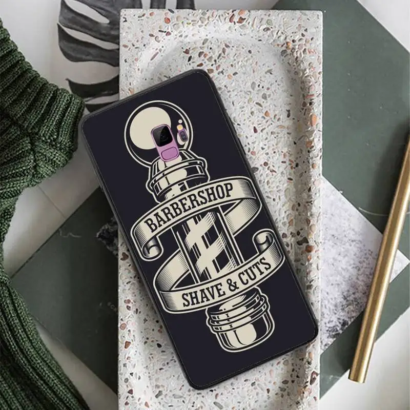 

Barber Shop Hair Stylist Salon Phone Case For Samsung Galaxy A 3 6 7 8 10 21 01 11 31 91 10S 20S 30S 50S PLUS