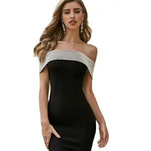 Women's Bandage Bodycon Strapless Sleeveless Sexy arrival Dress Evening Party Club Short Dress Women's Bandage Bodycon Strapless Sleeveless Sexy arrival Dress Evening Party Club Short Dress