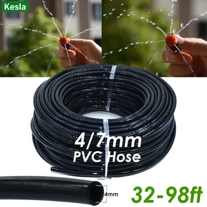 KESLA 10 м-30 м садовый шланг для полива 47 мм ПВХ микро Оросительная труба Капельное орошение трубчатый спринклер для выращивания теплицы балкон