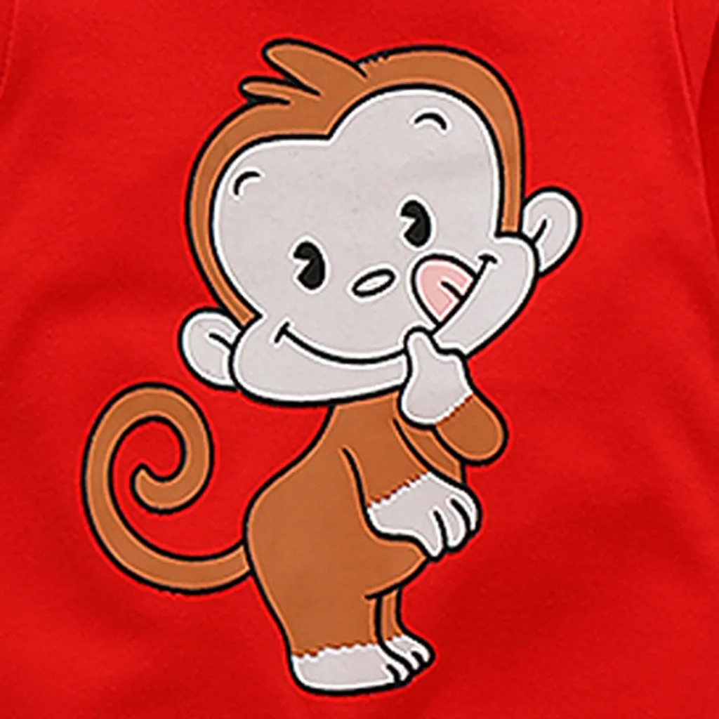 Осень 2019 детская одежда комбинезон для новорожденного малыша мультяшный